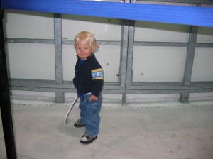 Tyler at the RInk
